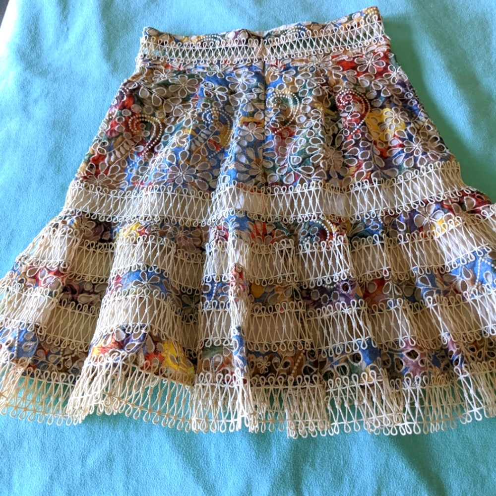 Zimmerman lovelorn flutter skirt size 0
